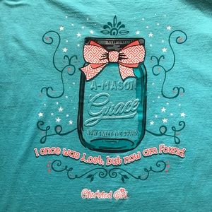 Cherished Girl teal T-Shirt
